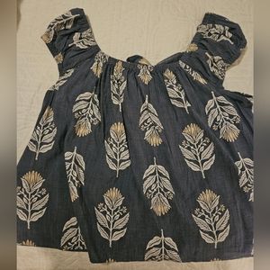 NWT Old navy peasant top